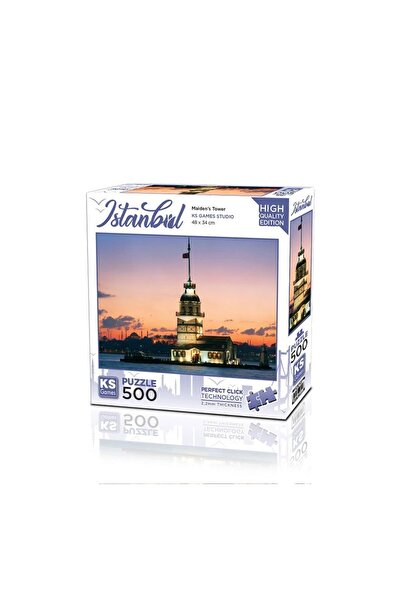 Nilly Toys 20059 لغز برج العذراء يوم اسطنبول 500 قطعة - لغز KS