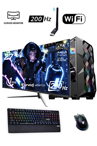 IZOLY Cradily Y I3-10100f 16gb 512gb M.2 Nvme Rtx 2060s 8gb 27" 200hz Oyuncu ...