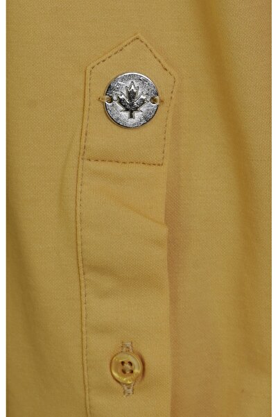 Paul Martin Canadian Paul Martin Knitted Fabric Straight Pattern Men's Shirt Pm3522R11