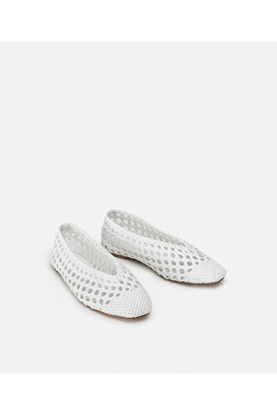 İpekyol Knitted Textured Ballerinas