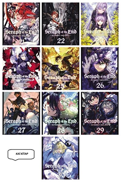 Kurukafa Yayınevi Seraph Of The End  - Kıyamet Meleği MANGA 21/22/23/24/25/26...