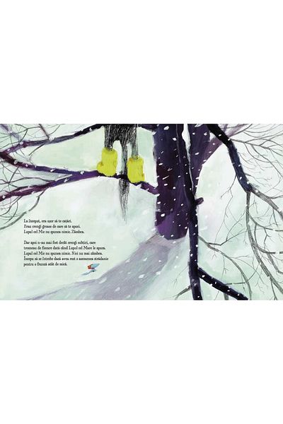 Editura Portocala Albastra The Big Wolf and the Little Wolf. The Leaf That Wouldn't Fall - Nadine Brun-Cosme