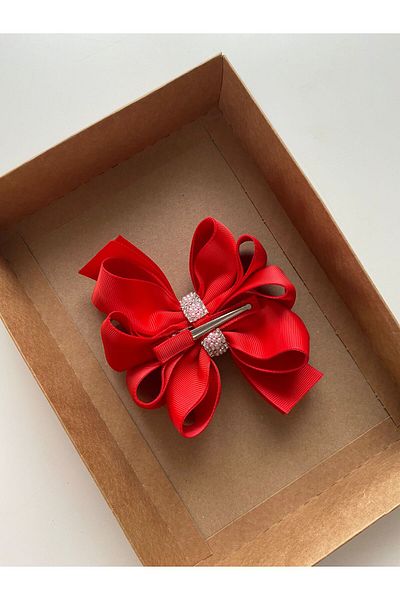 Stil Tasarım Toka Red Beaded Large Buckle