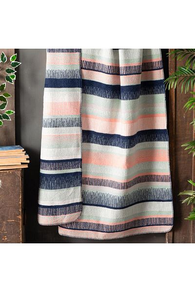 Sarev Green Ferla Double Blanket
