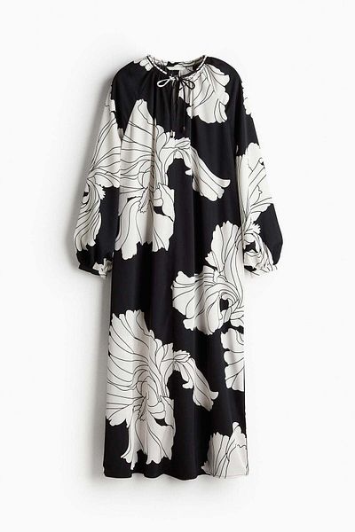 H&M Balloon-sleeved dress