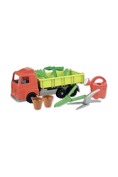 Androni Giocattoli Tipper with gardening tools - Androni Giocattoli