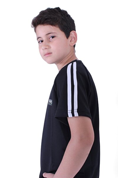 FYK KİDS Striped Sports Boys' Summer Suit
