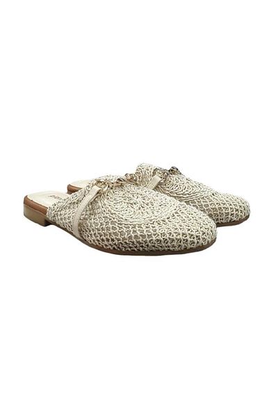 Pierre Cardin Closed Anatomical Summer Slippers with Mesh Top