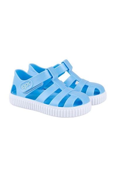IGOR S10289 Nico Kids Sandal - Light Blue