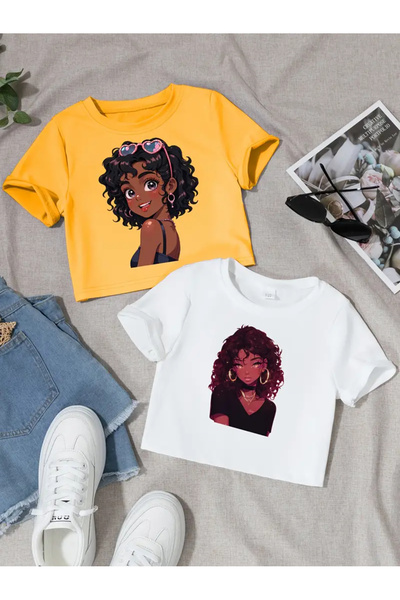 npLStore Dječji set od 2 dela Skraćeni kroj T-shirt