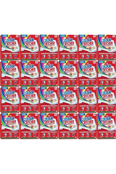 K2R Color Catcher Color Protective Wipes 480 Li Economic Pk (24Pk*20)
