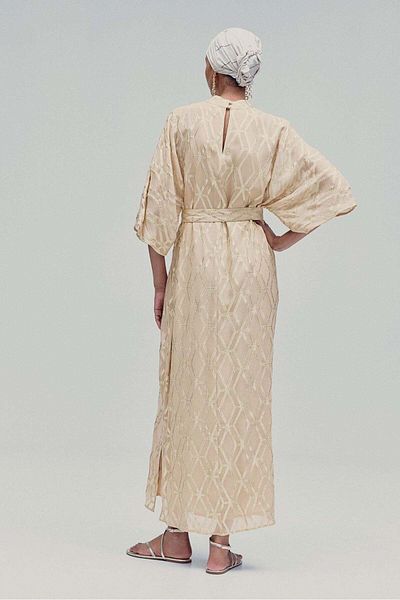 H&M Jacquard-weave kaftan dress