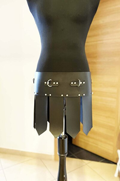 Angels Passion Men's Gladiator Leather Skirt - Apftm82