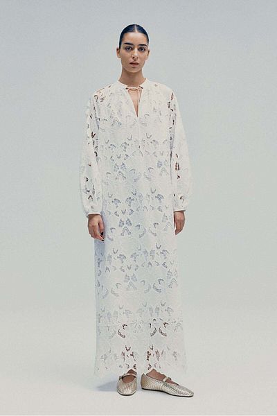 H&M Broderie anglaise dress