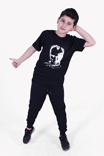 FYK KİDS Atatürkovo tištěné a podepsané unisexové sady