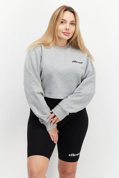 Ellesse Women 2 Pcs Sportswear Fit Long Sleeves Outdoor Top And Shorts, Grey