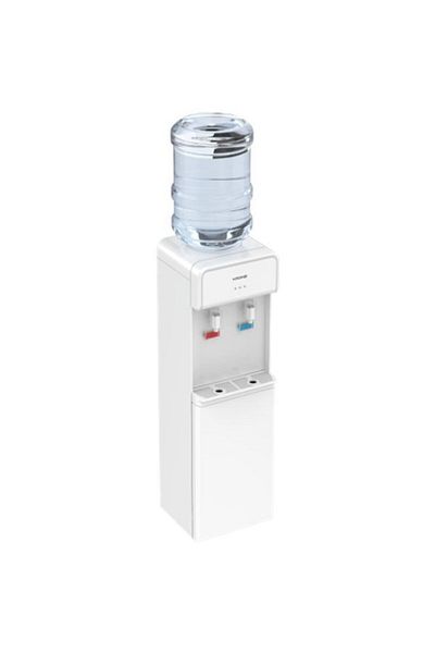 Krome Hot & Cold Water Dispenser | Standing Model | Compressor Cooling  | White Color | Top Loading