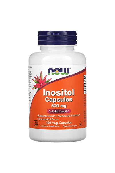 Now Foods, Inositol Capsules, 500 mg, 100 Veg Caps. vr34
