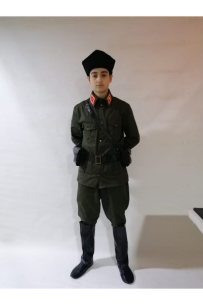 Beşik Kostüm Çanakkale Komutan Kostümü Yetişkin