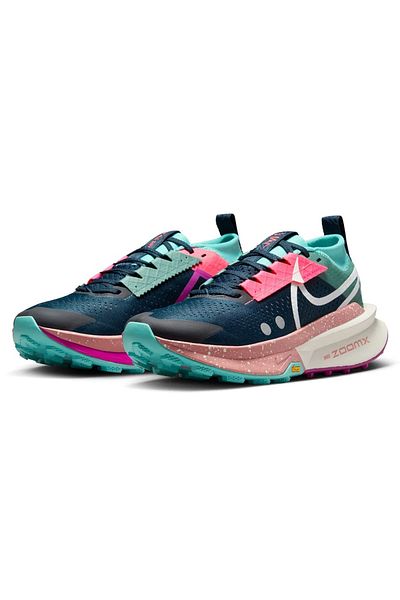 Nike Zoomx Zegama Trail 2 Women's Blue Running Shoes-fd5191-400