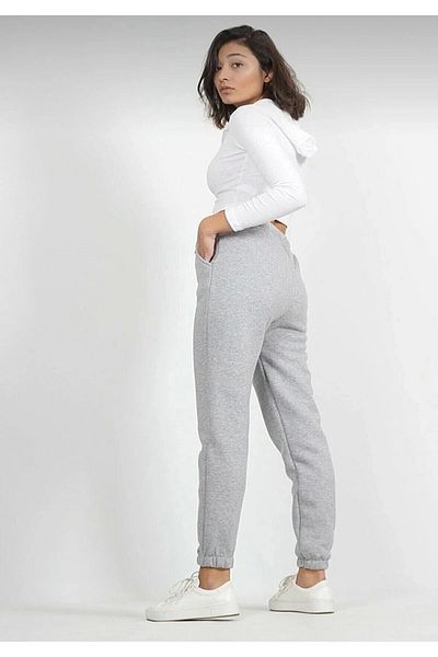 ömba spor Unisex Φούτερ με τρεις κλωστές, γκρι
