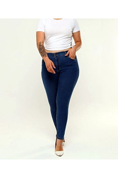 pass&pass 2039 Pantaloni din denim pentru femei, din Lycra, slim fit, mărime ...