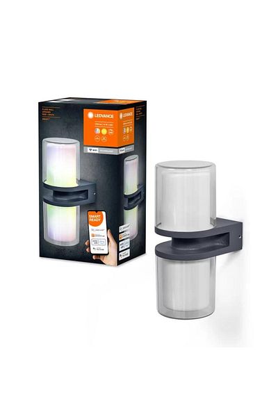 Ledvance Smart Wifi Outdoor Wall Lamp - 25cm Rgbw Sconce