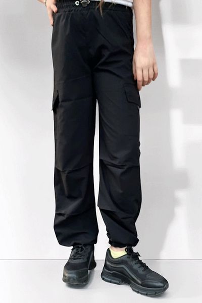 ANGELOS GIRLS Girl's Cargo Pocket Parachute Pants 12126