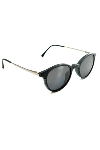 Avva Unisex Sunglasses with 2128 C6 Polarized & Antifar Clip