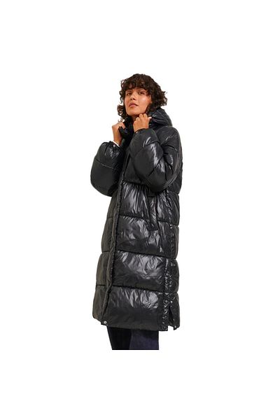 JJXX 12236546   - Jxpearl Shine Black Long Puffer Jacket