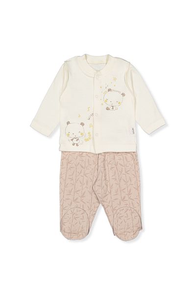 Bebetto Bamboo Inerlok Pajama Set 2 Pieces (Bamboo)