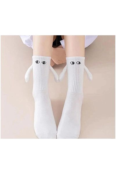 Crazy Socks Unisex Set of 2 Holding Magnet Socks