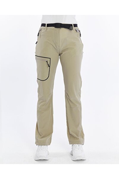 Mapamyumco Quick Dry Kadın Trekking Pantolon-bej