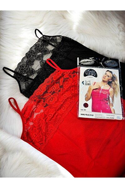 Hirazenmoda Широкий мереживний майка з мереживом, 2 шт.