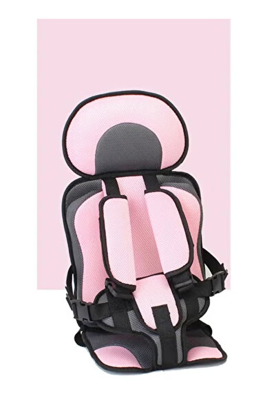 Yelajoy Portable Car Seats Cushions for Child,Lightweight and Comfortable Foldable,Easy to Remove,Pink