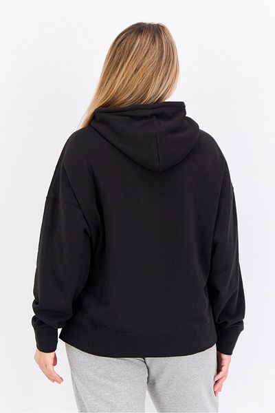 Puma Women Sportswear Fit Long Sleeve Outdoor Hooded Sweatshirt, Black