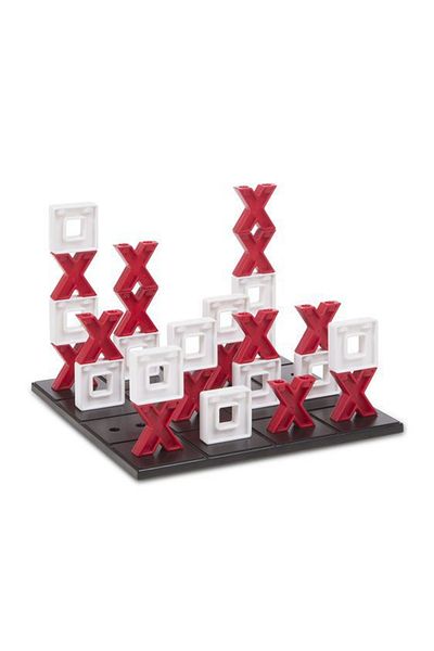 Melissa & Doug X and O 3D Tic Stac Toe Game
