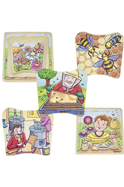 Beleduc Puzzle Stratificat Mierea De Albine