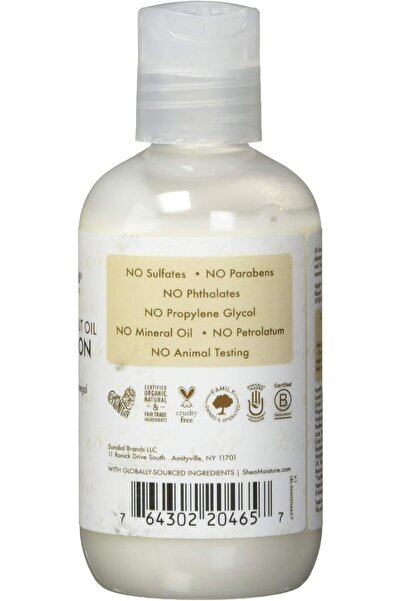 Shea Moisture 100% Virgin Coconut Oil Shampoo by Shea Moisture for Daily Hydration, Unisex, 3.2 Oz