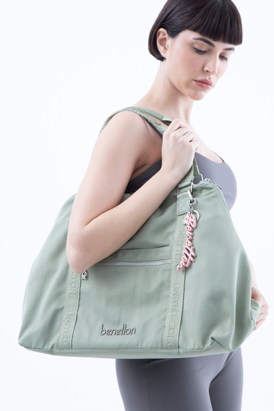 United Colors of Benetton GEANTA DE MÂNĂ BENETTON FEMEI VERDE APĂ BNT1495