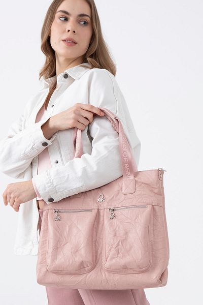 United Colors of Benetton Pink Beneton Women's Shoulder Bag - Bnt1472