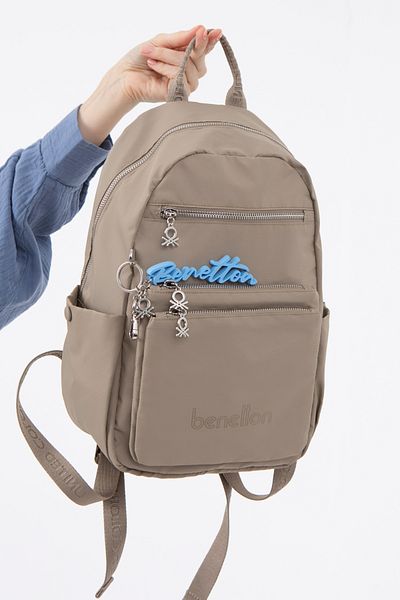 United Colors of Benetton Benetton Women's Backpack - Stone Bnt1463