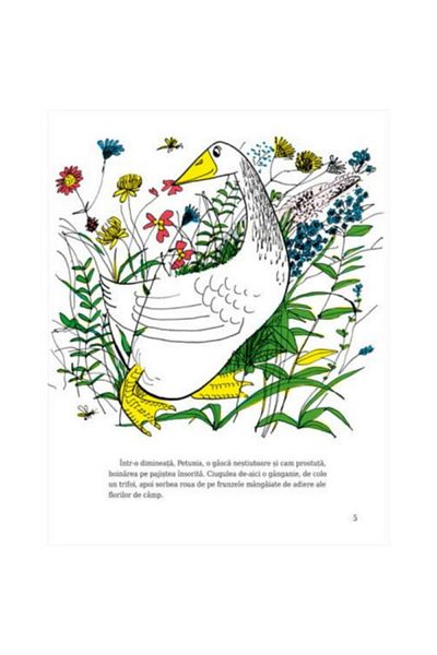 Editura Portocala Albastra Petunia de Roger Duvoisin