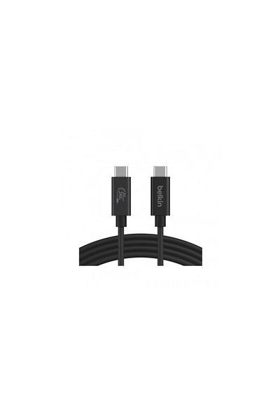 Belkin USB4 Cable, USB-C to USB-C 240W 20Gbps 2M Cable, 4K 60Hz resolution