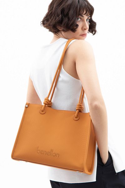 United Colors of Benetton Benetton Women's Shoulder Bag Mustard Bnt1622