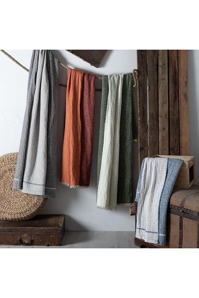 Sarev Grey Barley Throw - 130*170 cm