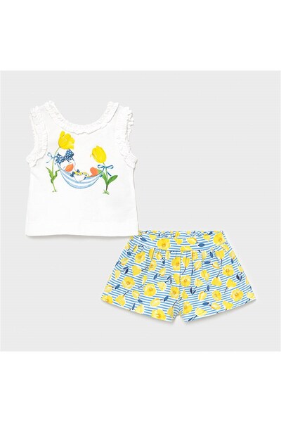 MAYORAL Baby Girl T-Shirt Shorts Set of 2 1228