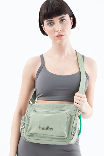 United Colors of Benetton GEANTA DE BRAȚ BENETTON FEMEI VERDE APĂ BNT1496