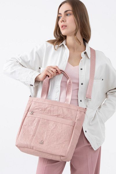United Colors of Benetton Benetton Pink Women's Shoulder Bag - Bnt1473