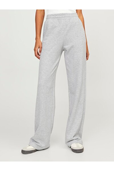 Jack & Jones Jack Jones Jxalfa - Grey Women's Sweatpants, Reg Wide Hw, Swt Sn 12226250 -05